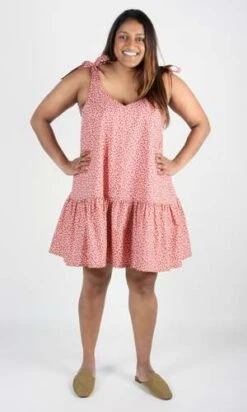 Birds Of North AmericaEleanor Cotton Dress - Spice -Drape Hut Sales Store Eleanor Dress Spice Cotton 20230713002610 1