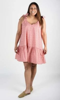 Birds Of North AmericaEleanor Cotton Dress - Spice -Drape Hut Sales Store Eleanor Dress Spice Cotton 20230713002610