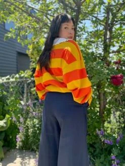 Eliza FaulknerLavoy Pants - Navy Twill -Drape Hut Sales Store Eliza Faulkner Lavoy Pants Navy Twill 20230301202526