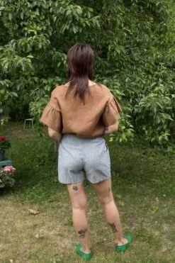 Eliza FaulknerRaffi Top - Cocoa -Drape Hut Sales Store Eliza Faulkner Raffi Top Cocoa 20230614163105 1