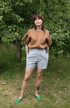 Eliza FaulknerRaffi Top - Cocoa -Drape Hut Sales Store Eliza Faulkner Raffi Top Cocoa 20230614163105