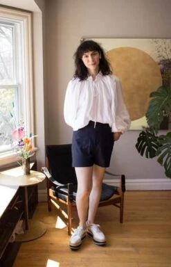 Eliza FaulknerShakespeare Top - White Linen -Drape Hut Sales Store Eliza Faulkner Shakespeare Top White Linen 20220519202846