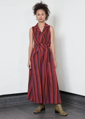 RUJUTA SHETHEmily Dress - Jewel Stripe 4 RUJUTA SHETHEmily Dress - Jewel Stripe - Image 2