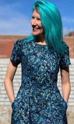 Birds Of North AmericaEngoulevent Dress - Night Rain -Drape Hut Sales Store Engoulevent Dress Night Rain 20230713002717 2