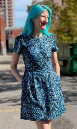 Birds Of North AmericaEngoulevent Dress - Night Rain