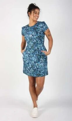 Birds Of North AmericaEngoulevent Dress - Night Rain -Drape Hut Sales Store Engoulevent Dress Night Rain 20230713002718