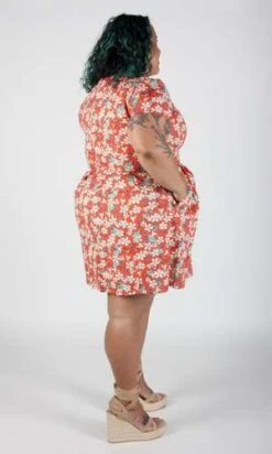 Birds Of North AmericaEngoulevent Dress - Wild Currant -Drape Hut Sales Store Engoulevent Dress Wild Currant 20230713002741 2