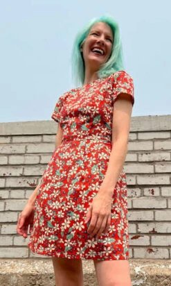 Birds Of North AmericaEngoulevent Dress - Wild Currant -Drape Hut Sales Store Engoulevent Dress Wild Currant 20230713002742