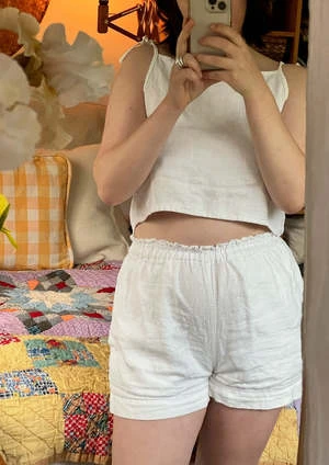 Seek ShelterEva Short - Ivory 4 Seek ShelterEva Short - Ivory - Image 2