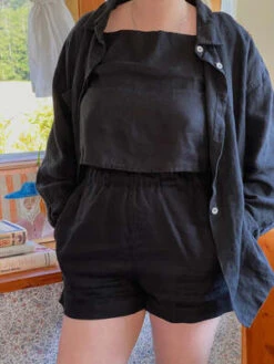 ShelterEva Shorts - Black -Drape Hut Sales Store Eva Shorts Black 20230621193332 1