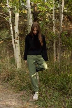 Eve GravelCambridge Pants - Pine -Drape Hut Sales Store Eve Gravel Cambridge Pants Pine 20231003183435