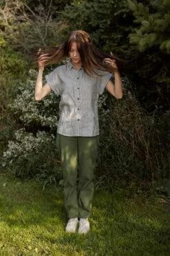 Eve GravelCambridge Pants - Pine -Drape Hut Sales Store Eve Gravel Cambridge Pants Pine 20231003183439