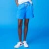 MonrowFlared Sweat Short - Cerulean -Drape Hut Sales Store Flared Sweat Short 20220621032103