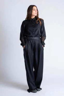 Francesca MarchisioCozy Trouser - Black