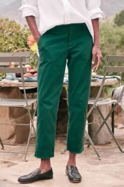 Frank & EileenWicklow Italian Chino - British Racing Green