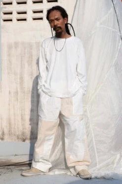 W'MenswearW'menswear Good Ol' Whats-her-face Unisex Freedom Flight Trouser - Off White 10 W'MenswearW'menswear Good Ol' Whats-her-face Unisex Freedom Flight Trouser - Off White -Drape Hut Sales Store GOOD OL WHATS HER FACE Unisex Freedom Flight Trouser 20231018183133 2