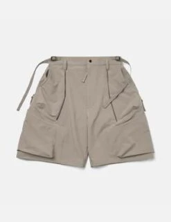 GOOPiMADEMWS-01 Hydrodynamics Utility Zip-Shorts - Ochre Green -Drape Hut Sales Store GOOPiMADE MWS 01 Hydrodynamics Utility Zip Shorts Ochre Green 20230612221541 2