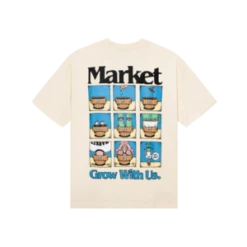 MARKETMarket Grow With Us T-shirt - Ecru -Drape Hut Sales Store GROW WITH US T SHIRT 20230921193921