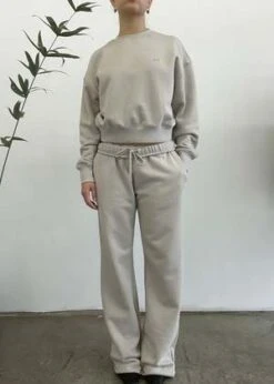 GeelLow Rise Sweats -Drape Hut Sales Store Geel Low Rise Sweats 20221207042815 1