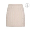 GenesINA COTTON KNIT MINI SKIRT - NEUTRALS -Drape Hut Sales Store Genes INA COTTON KNIT MINI SKIRT NEUTRALS 20230912040219