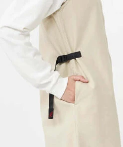 GramicciCanvas Mid-length Dress - Dusty Black -Drape Hut Sales Store Gramicci CANVAS MID LENGTH DRESS DUSTY BLACK 20230929065108