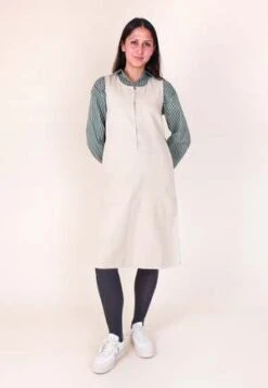 GramicciCanvas Mid-Length Dress - Dusty Greige