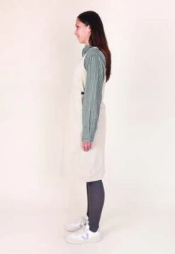 GramicciCanvas Mid-Length Dress - Dusty Greige -Drape Hut Sales Store Gramicci Canvas Mid Length Dress Dusty Greige 20230919133749