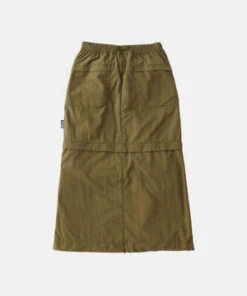 GramicciConvertible Micro Ripstop Skirt - Army Green -Drape Hut Sales Store Gramicci Convertible Micro Ripstop Skirt Army Green 20230323221142 1