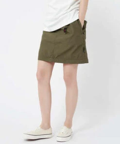 GramicciConvertible Micro Ripstop Skirt - Army Green -Drape Hut Sales Store Gramicci Convertible Micro Ripstop Skirt Army Green 20230323221143 3