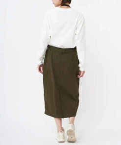 GramicciNylon Tussah Covertible Apron Dress - Deep Olive -Drape Hut Sales Store Gramicci NYLON TUSSAH COVERTIBLE APRON DRESS DEEP OLIVE 20230929065218