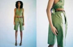 Coming Of AgeShorts - Green Gingham -Drape Hut Sales Store Green Gingham Shorts 20220710203732 1