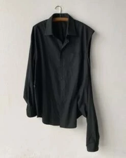 VINCETTAHalf Sleeve Shirt - Black