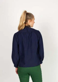 H+ Hannoh WesselH+ Hannoh Wessel Clareta Cotton Shirt - Ink -Drape Hut Sales Store Hannoh Clareta Ink Cotton Shirt 20231015135134 3