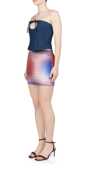 Third FormHeat Map Mini Skirt - Heat Map 4 Third FormHeat Map Mini Skirt - Heat Map - Image 2