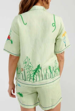 HelmstedtAleta Shorts - Mint Green -Drape Hut Sales Store Helmstedt Aleta Shorts Mint Green 20230428041026 2