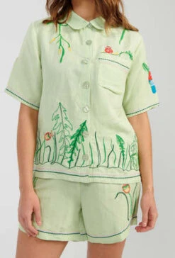 HelmstedtAleta Shorts - Mint Green -Drape Hut Sales Store Helmstedt Aleta Shorts Mint Green 20230428041026