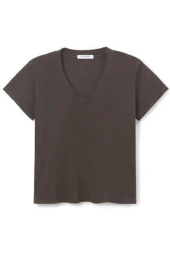 Perfect White TeeHendrix Basic V Neck - Cafe -Drape Hut Sales Store Hendrix Basic V Neck Cafe 20231027044048 1