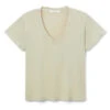 Perfect White TeeHendrix Basic V Neck Tee - Oatmilk -Drape Hut Sales Store Hendrix Basic V Neck Tee Oatmilk 20231007010412