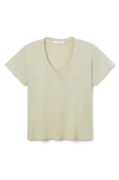 Perfect White TeeHendrix Basic V Neck Tee - Oatmilk