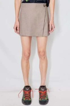 AssemblySuiting Mini Skirt - Houndstooth
