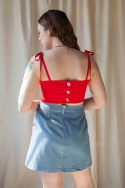 Hannah IsoldeJESSICA Skirt - Denim -Drape Hut Sales Store JESSICA Skirt Denim 20230421183317