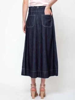 Susanne BommerJean Skirt -Drape Hut Sales Store Jean Skirt 20230923015717 1