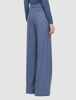 JosephAlana Flannel Trousers - Cloudy Blue -Drape Hut Sales Store Joseph Alana Cloudy Blue Flannel Trousers 20231030215649 1
