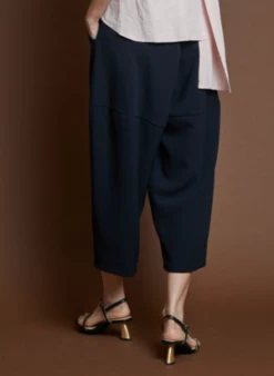 KAAREMCachuabi Tomato Tapered Billow Pocket Pant - Black Blue -Drape Hut Sales Store KAAREM Cachuabi Tomato Tapered Billow Pocket Pant Black Blue 20231007075923
