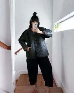 KAAREMCachuabi Tomato Tapered Billow Pocket Pant - Black Blue -Drape Hut Sales Store KAAREM Cachuabi Tomato Tapered Billow Pocket Pant Black Blue 20231007075928