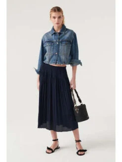 Ba&shKarol Skirt - Navy