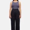 LACAUSA ClothingEcho Trousers - Tar -Drape Hut Sales Store Lacausa Echo Trousers Tar 20220216011524