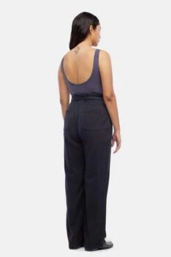 LACAUSA ClothingEcho Trousers - Tar -Drape Hut Sales Store Lacausa Echo Trousers Tar 20220216011525 2