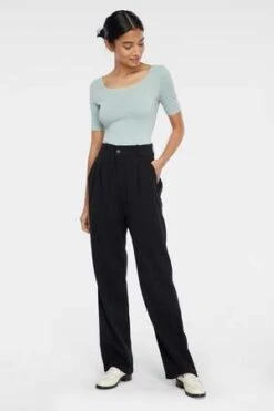 LACAUSA ClothingEcho Trousers - Tar -Drape Hut Sales Store Lacausa Echo Trousers Tar 20220216011526 1