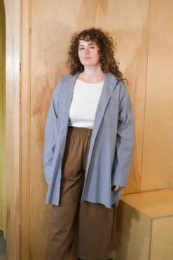 Toit VolantLaurence Shirt - Navy Stripe 13 Toit VolantLaurence Shirt - Navy Stripe -Drape Hut Sales Store Laurence Shirt Navy Stripe 20231102022855 1